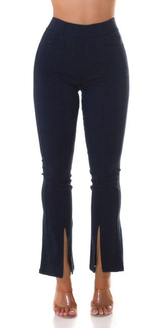 Must Have Highwaist Pants with cut Navy
